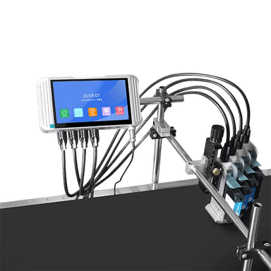 4 head batch coding printer
