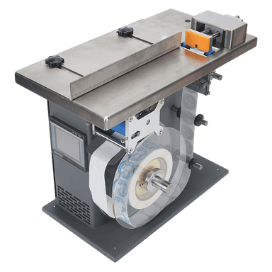 Side corner labelling machine