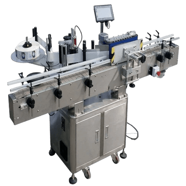 Front and back labelling machine