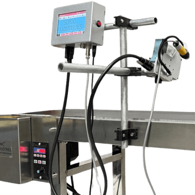 12 inch conveyor with 5 inch screen printer